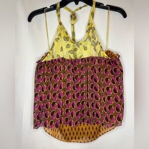 Zara Layered Halter Top Size Medium
